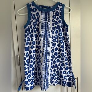 Gretchen Scott Wildcat Blues Shift Dress, 10/12, MSRP